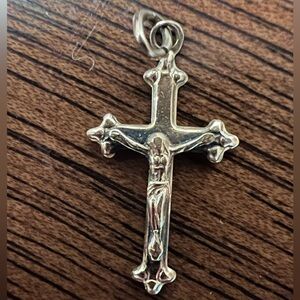 Vintage 14 K Gold Filled Crucifix Necklace Charm
